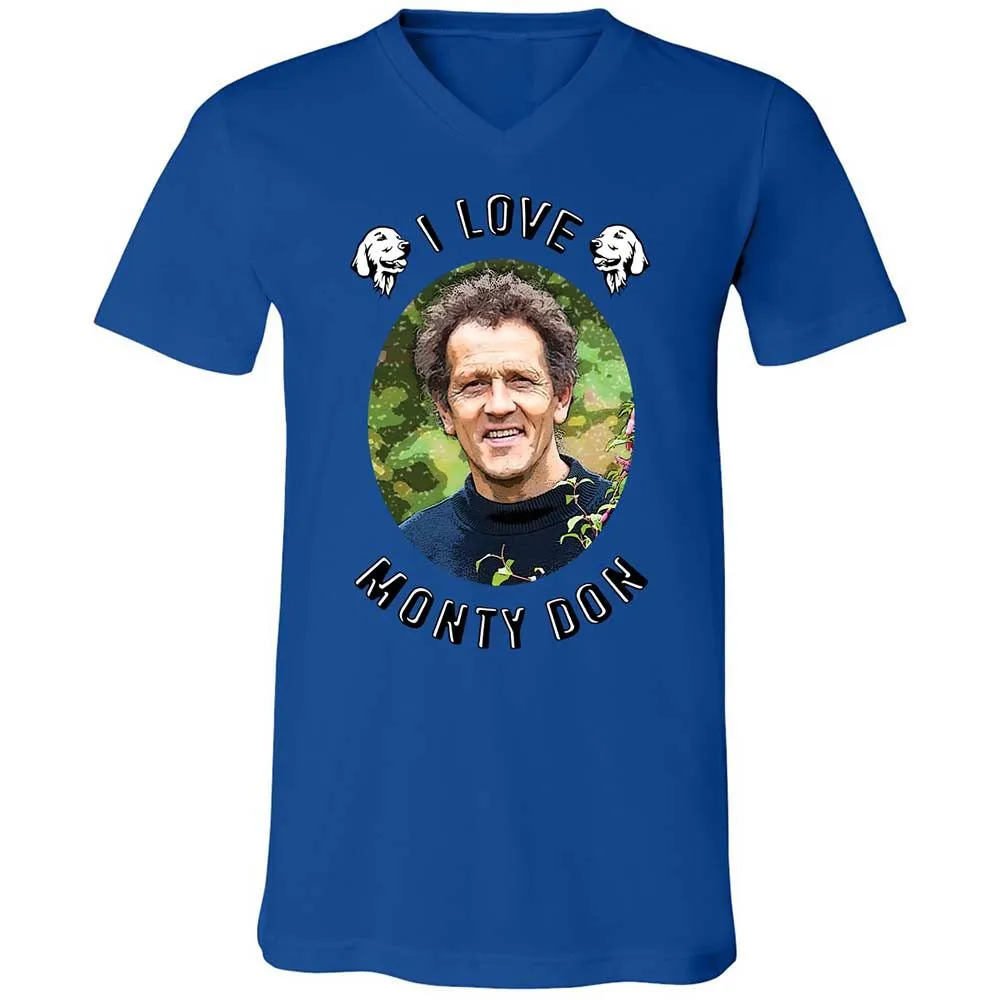 Unisex V-Neck T-Shirt - CYMSC1CV - True Royal - 3