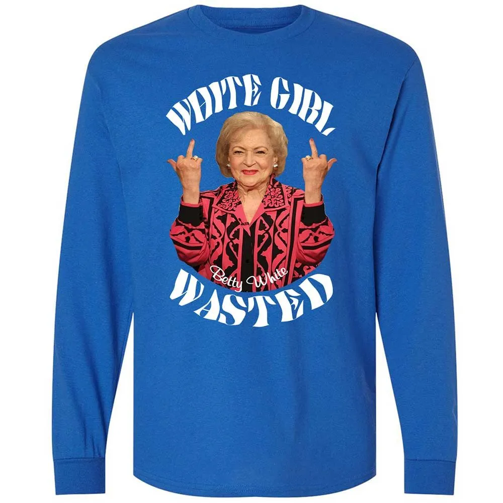 Long Sleeve T-Shirt - GLRTY32G - Royal - 3