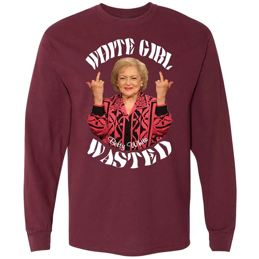 Long Sleeve T-Shirt - GLRTY32G - Maroon - 6
