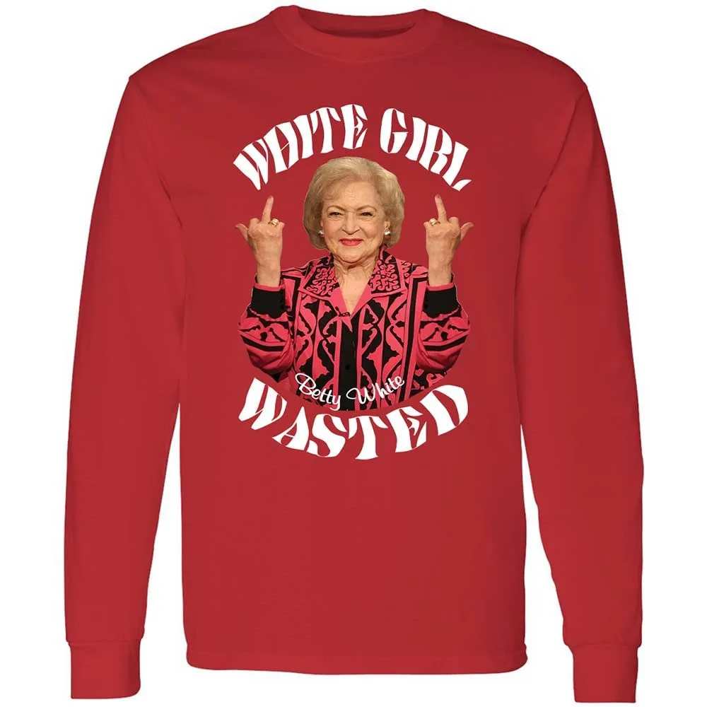 Long Sleeve T-Shirt - GLRTY32G - Red - 11
