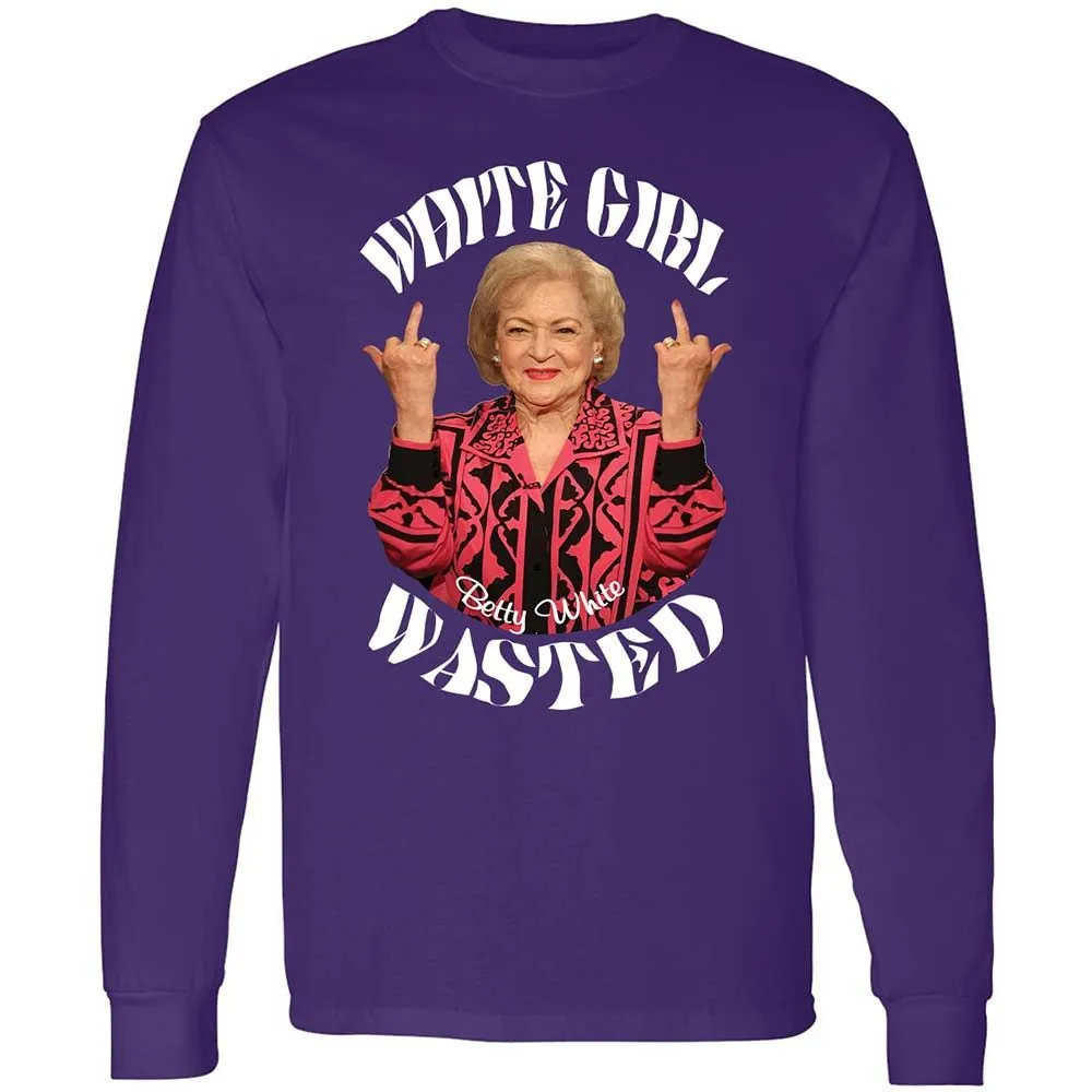 Long Sleeve T-Shirt - GLRTY32G - Purple - 12