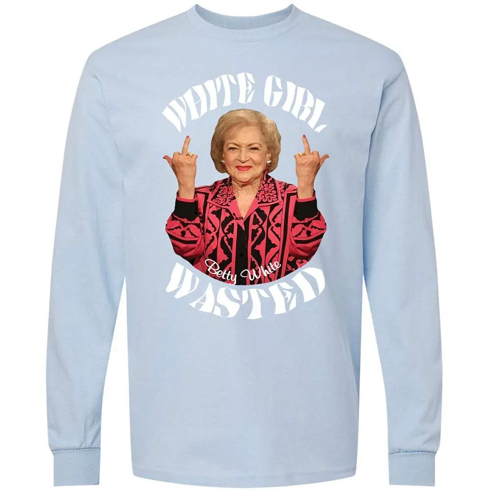 Long Sleeve T-Shirt - GLRTY32G - Light Blue - 18