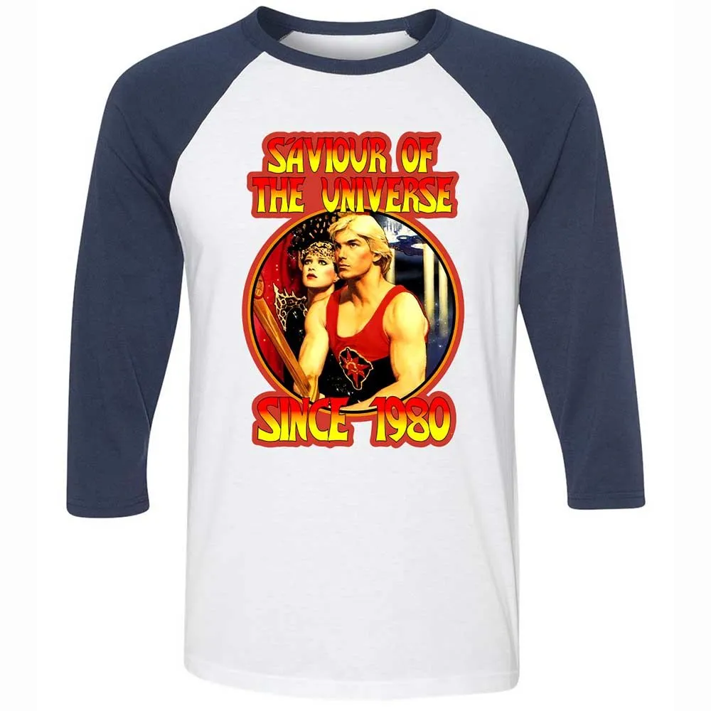 Saviour of the Universe - White/Navy - 8