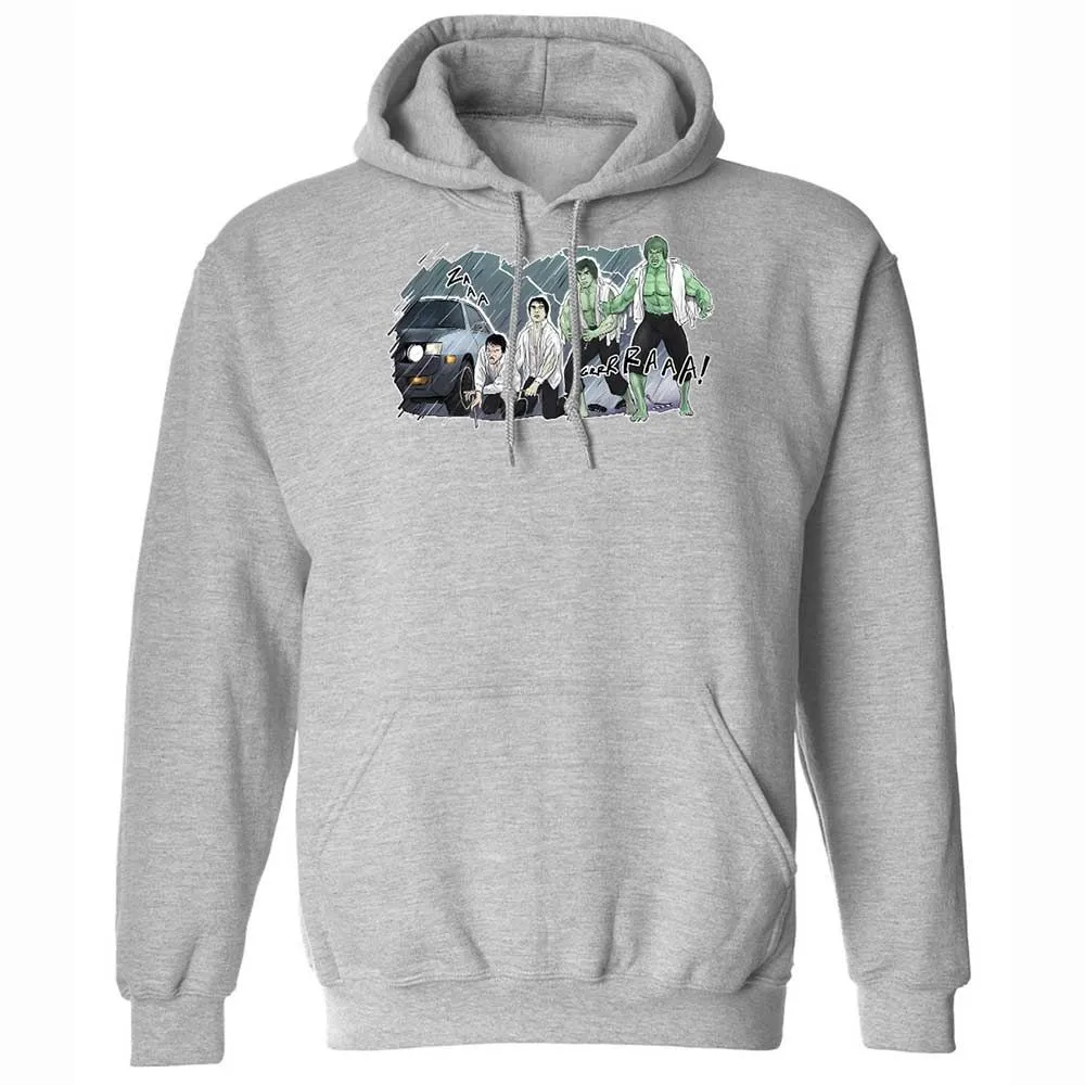 Classic Unisex Hoodie - LEZESJ2U - Sport Grey - 3
