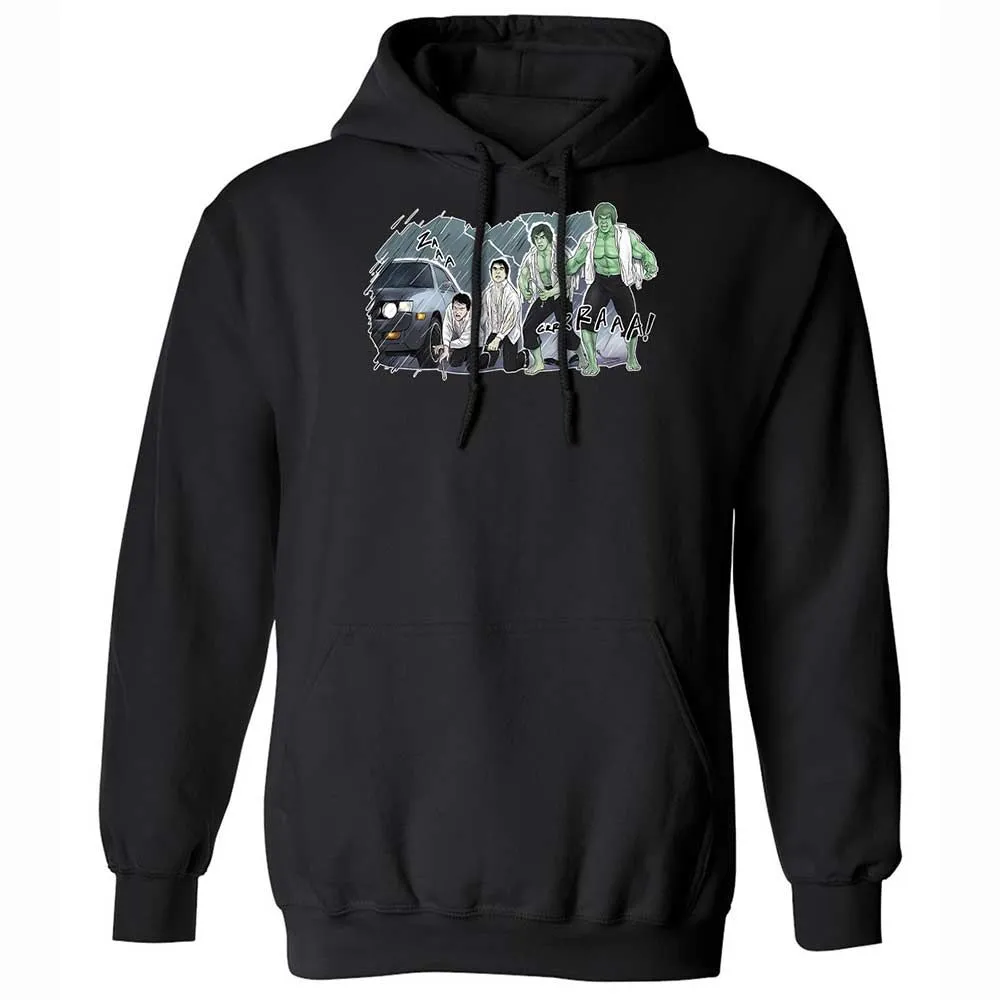 Classic Unisex Hoodie - LEZESJ2U - Black - 14