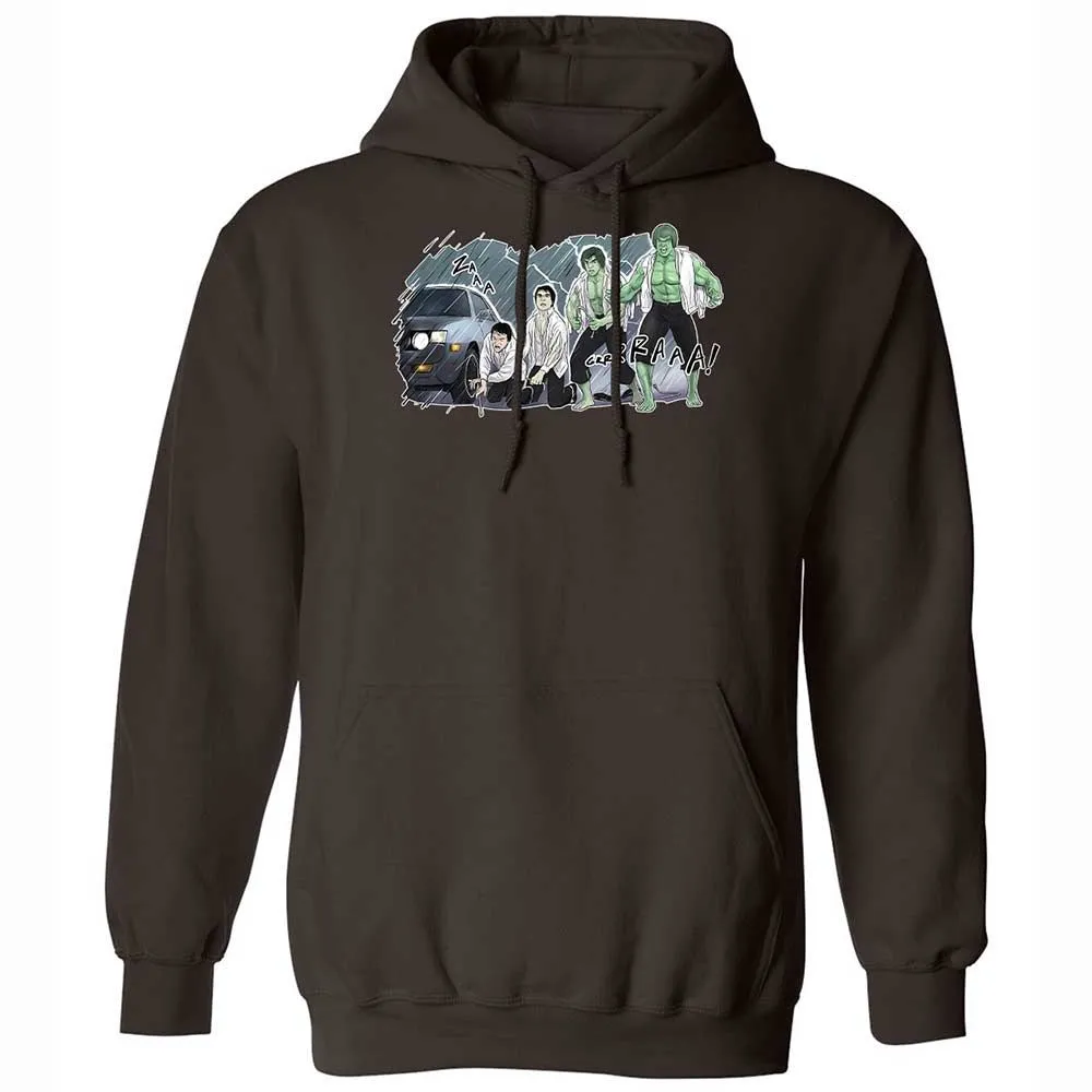 Classic Unisex Hoodie - LEZESJ2U - Dark Chocolate - 18