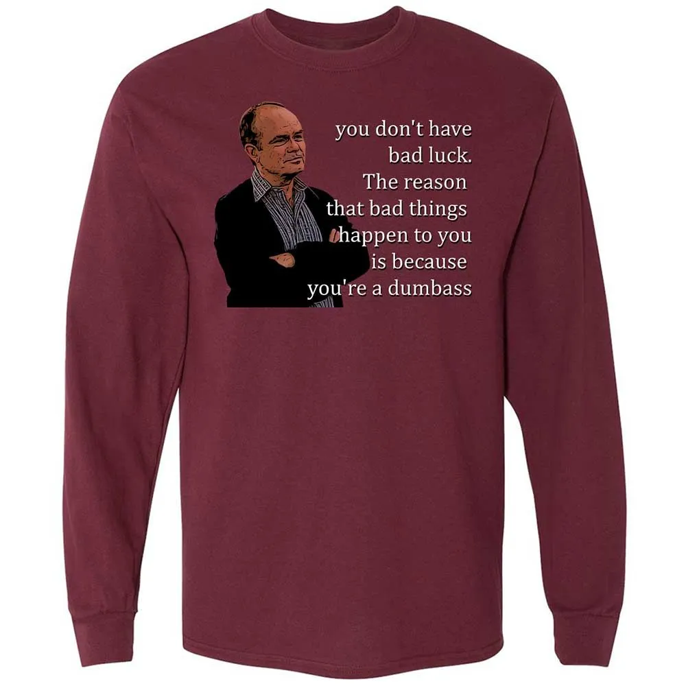 Long Sleeve T-Shirt - 9MMPFEJL - Maroon - 6
