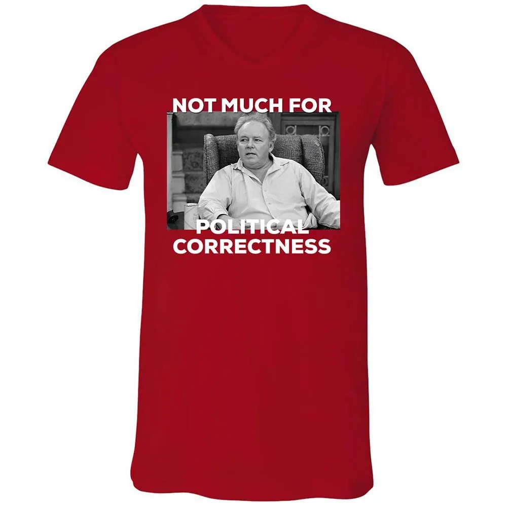 Unisex V-Neck T-Shirt - Y8H831RQ - Red - 6