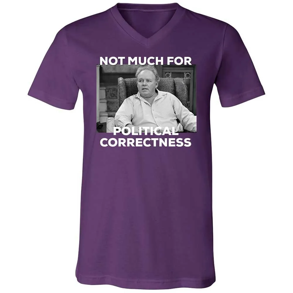 Unisex V-Neck T-Shirt - Y8H831RQ - Team Purple - 10
