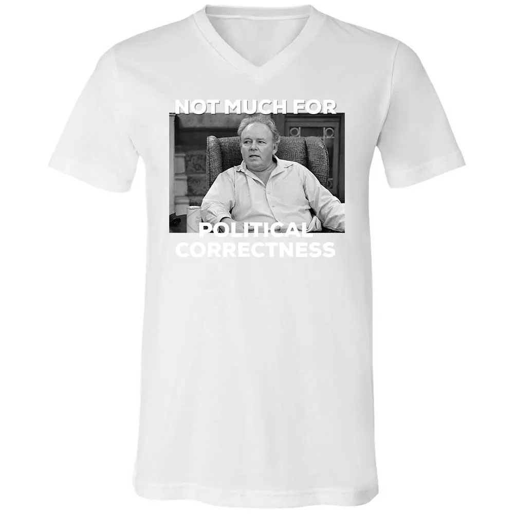 Unisex V-Neck T-Shirt - Y8H831RQ - White - 16