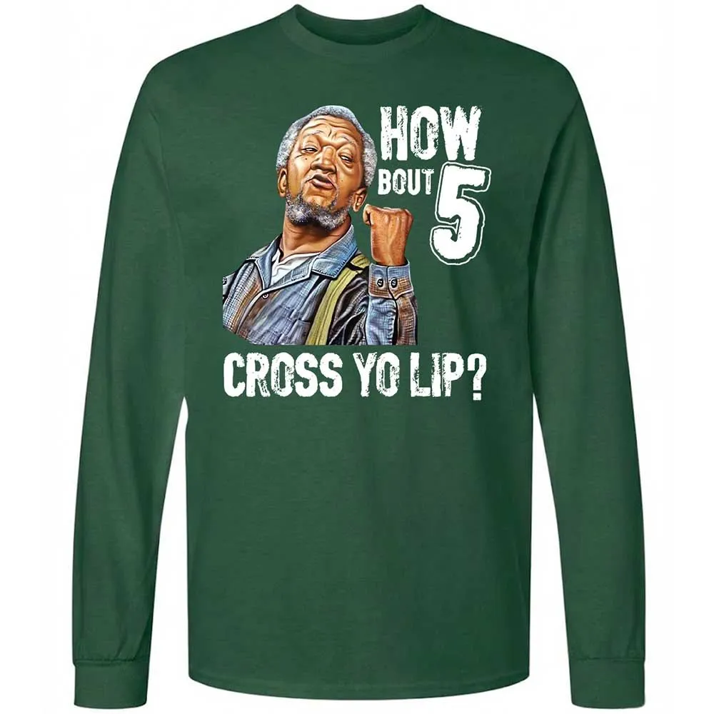 How bout 5 cross yo lip - Forest Green - 4