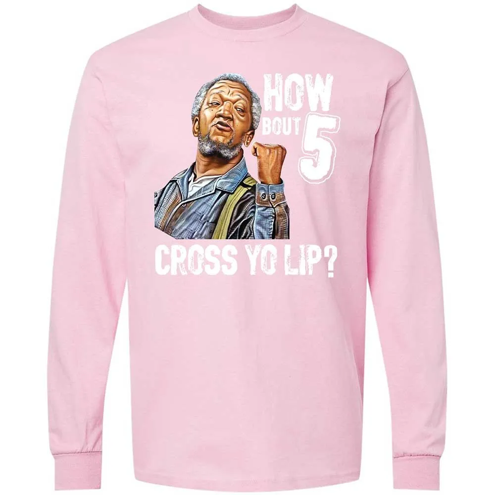 How bout 5 cross yo lip - Light Pink - 16