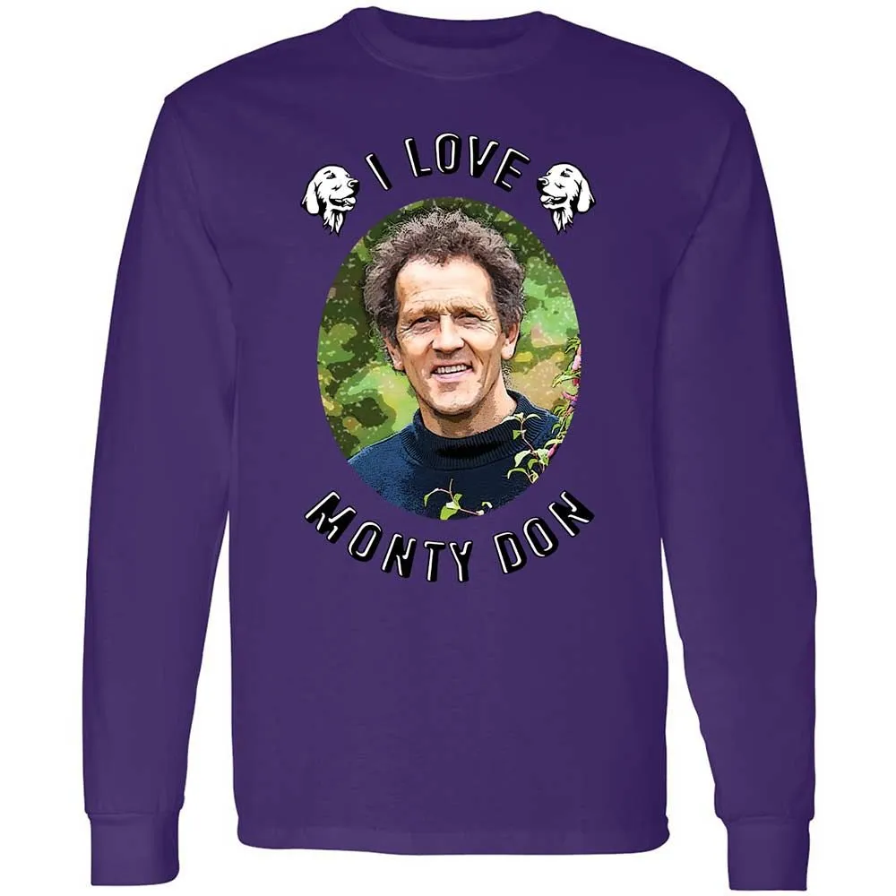 Long Sleeve T-Shirt - TMCV2V9K - Purple - 9