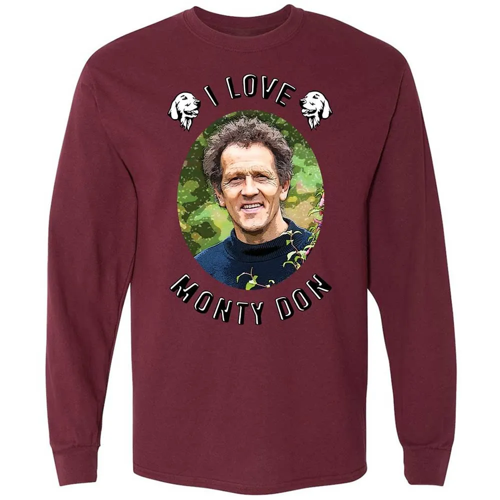 Long Sleeve T-Shirt - TMCV2V9K - Maroon - 16