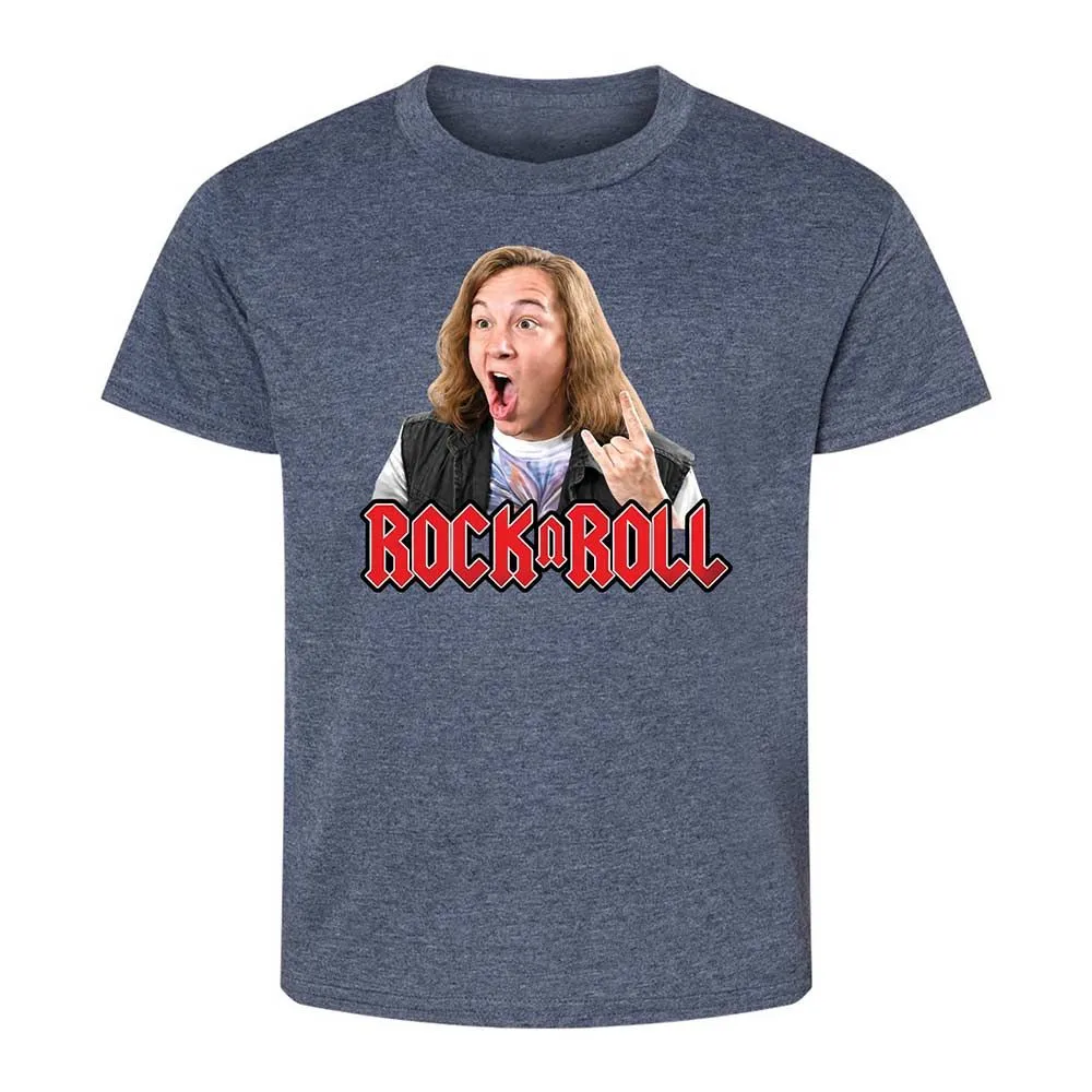 Kids T-Shirt - QB32TG87 - Heather Navy - 9