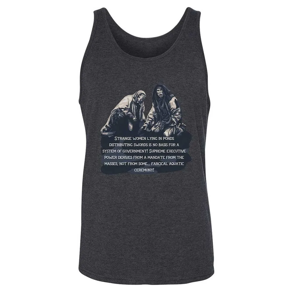Unisex Jersey Tank - 6X7X6QYV - Dark Grey Heather - 10