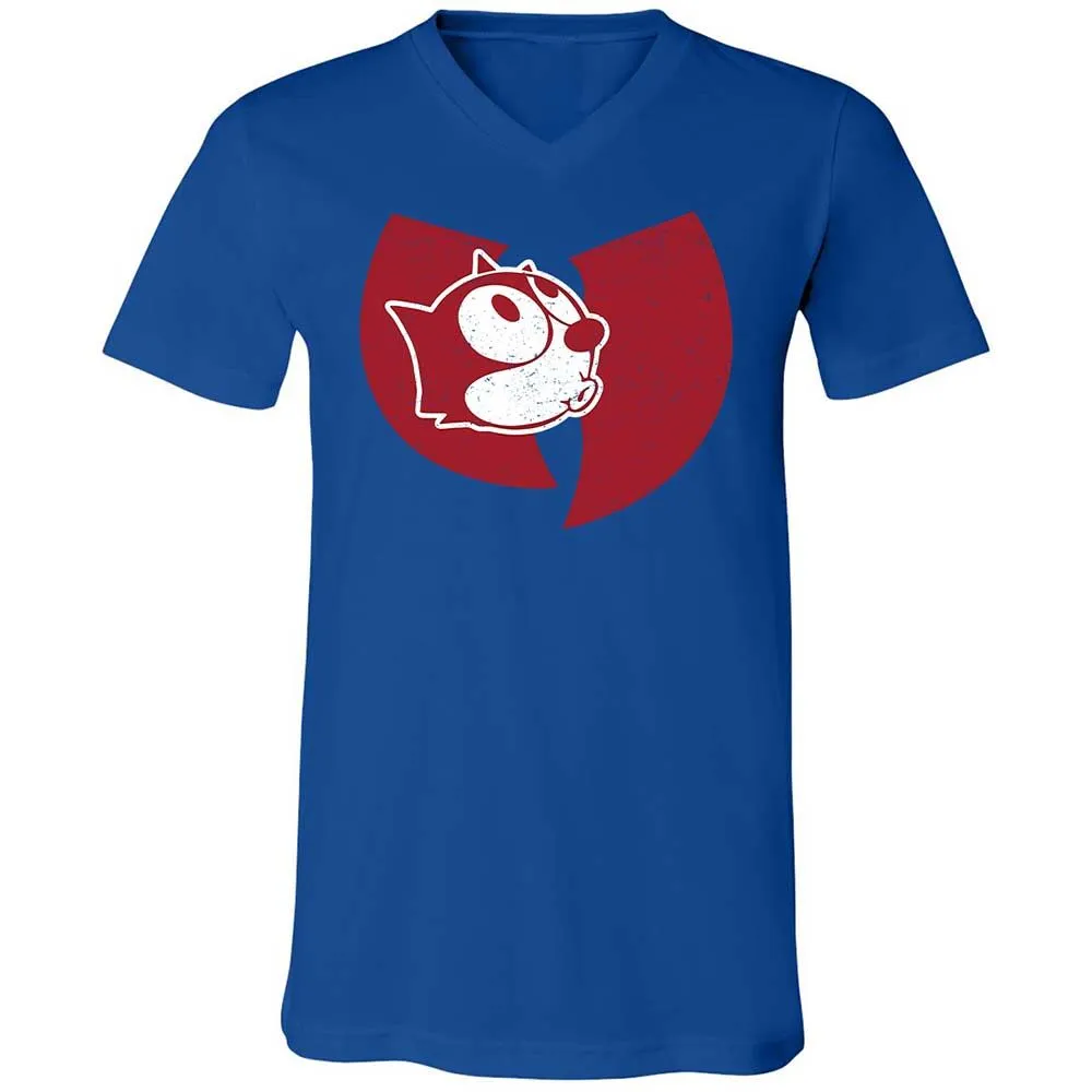 Unisex V-Neck T-Shirt - 3BATV7EP - True Royal - 4