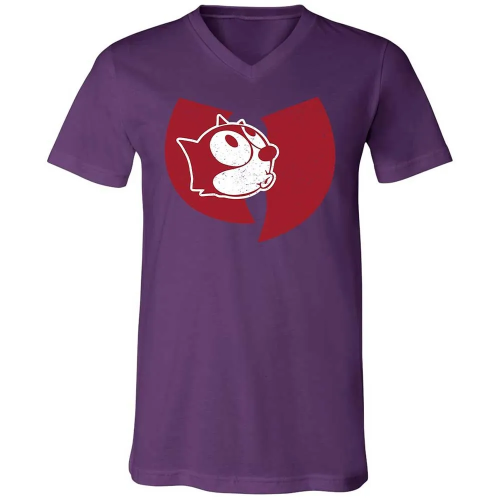 Unisex V-Neck T-Shirt - 3BATV7EP - Team Purple - 10