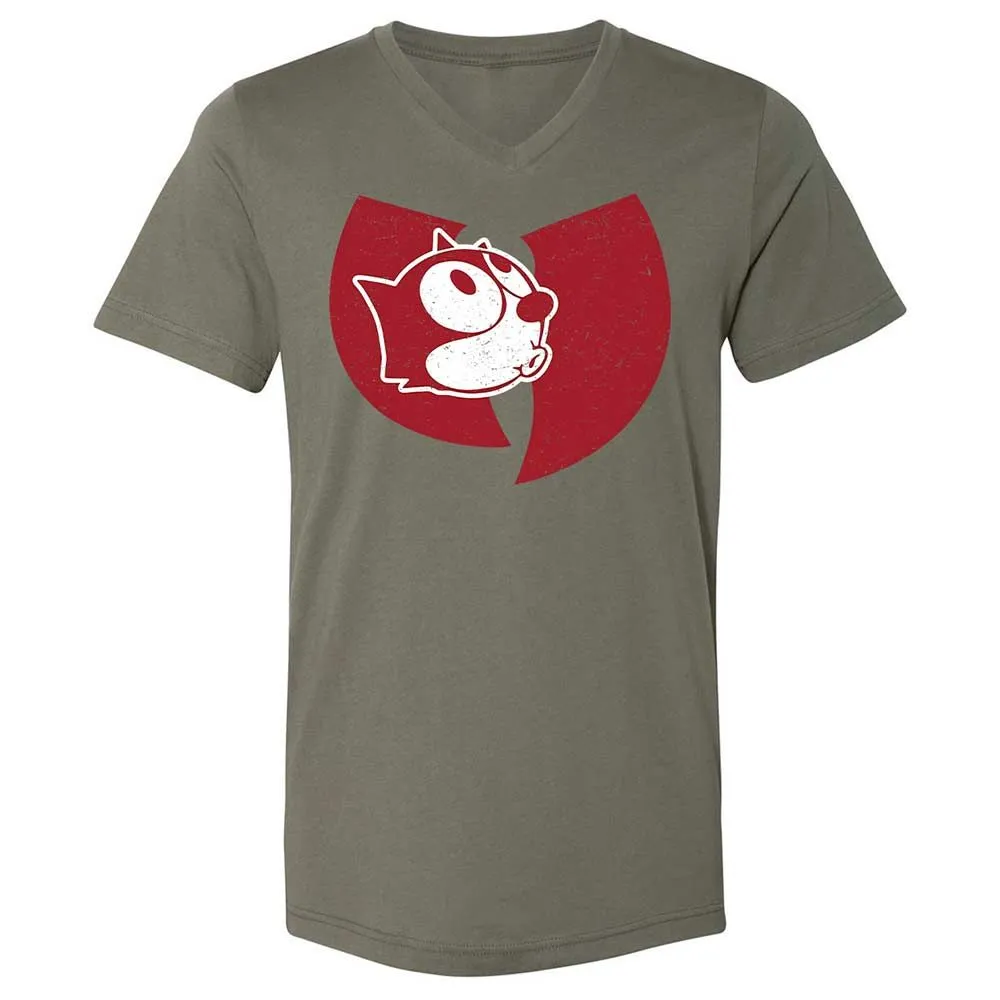 Unisex V-Neck T-Shirt - 3BATV7EP - Military Green - 11