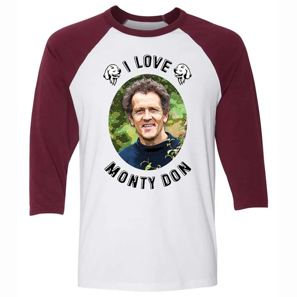 Unisex 3/4 Baseball Tee - 3TF2XFEL - White/Maroon - 7