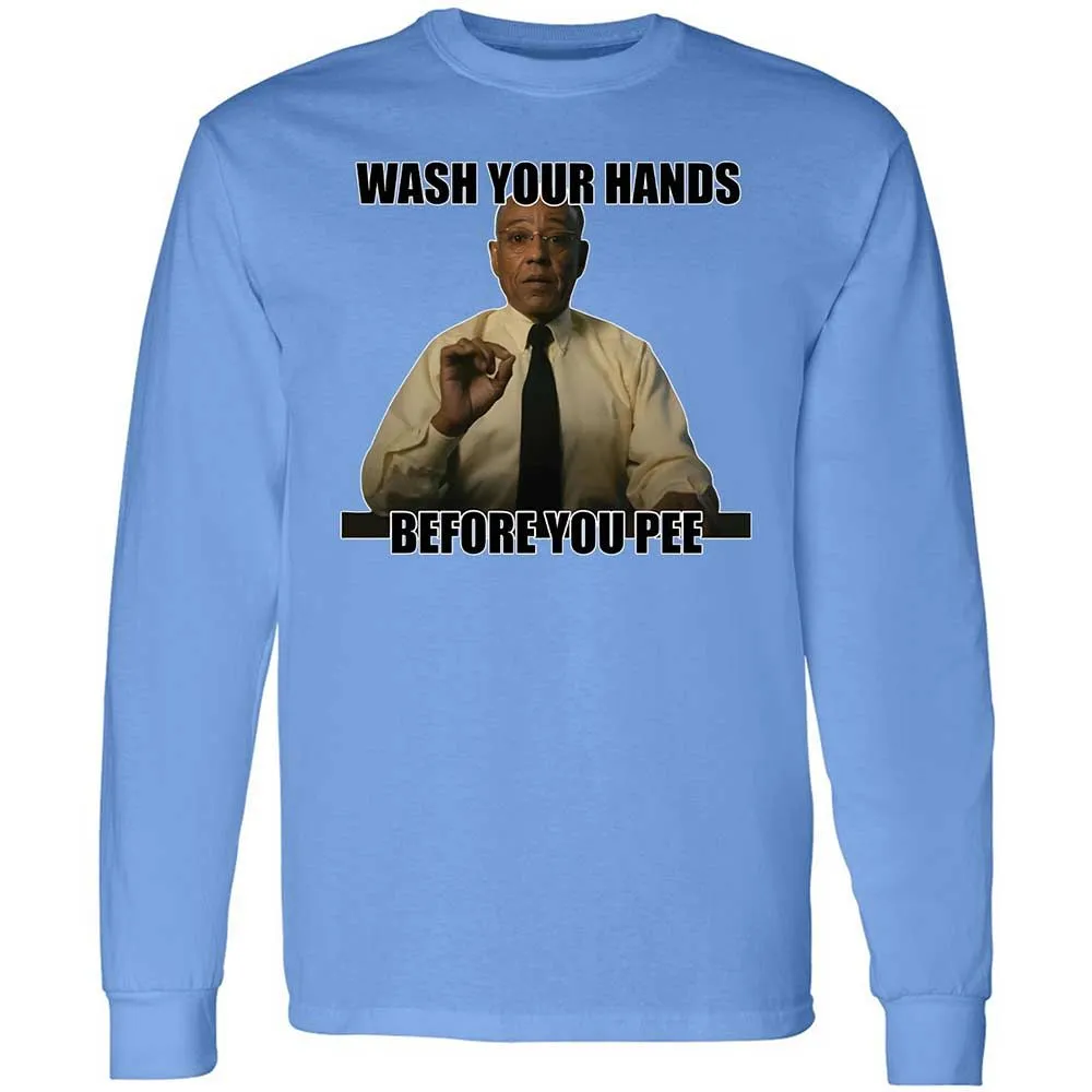Long Sleeve T-Shirt - 1TYQW8LG - Carolina Blue - 5