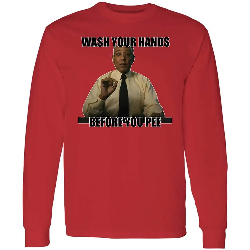 Long Sleeve T-Shirt - 1TYQW8LG - Red - 8