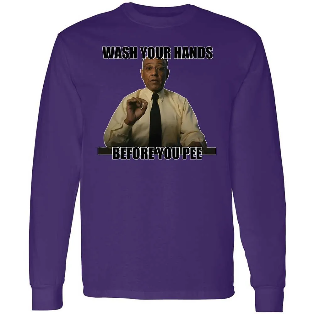 Long Sleeve T-Shirt - 1TYQW8LG - Purple - 9