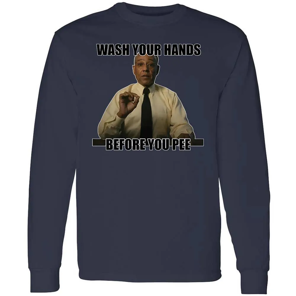 Long Sleeve T-Shirt - 1TYQW8LG - Navy - 13