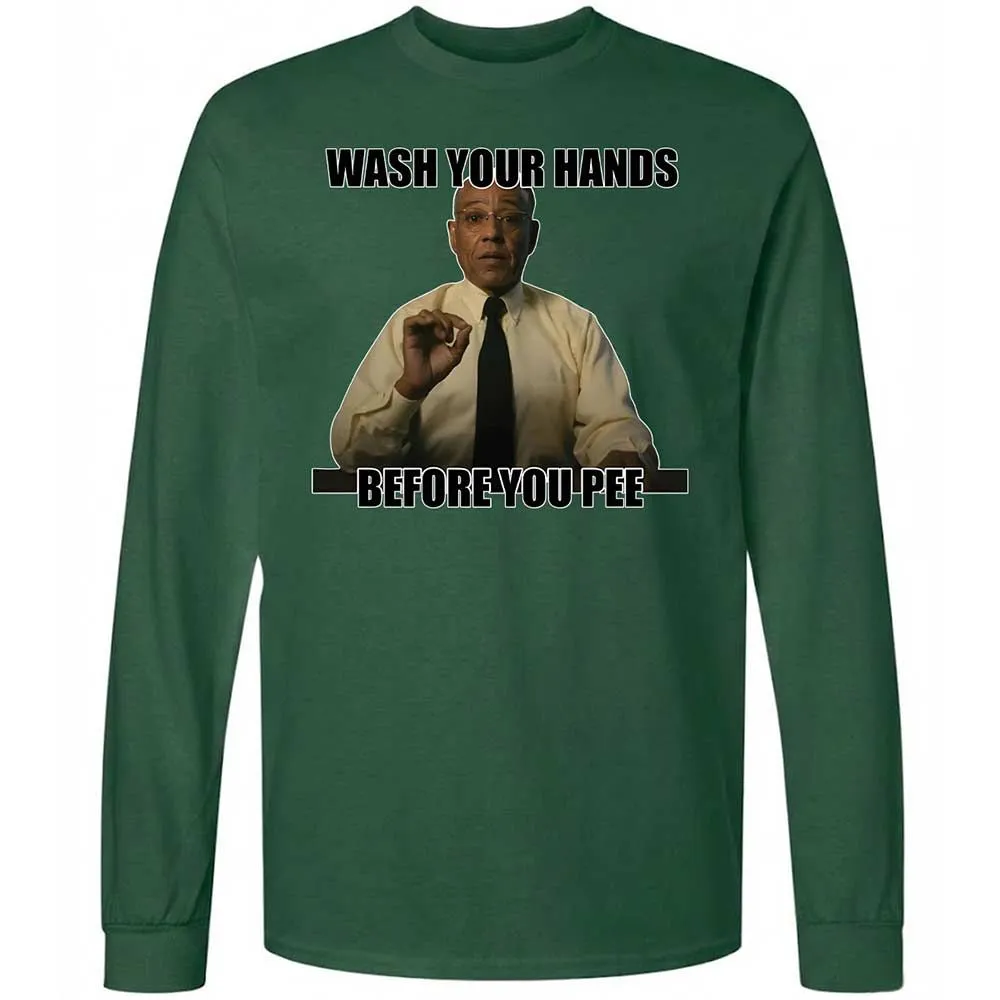 Long Sleeve T-Shirt - 1TYQW8LG - Forest Green - 14