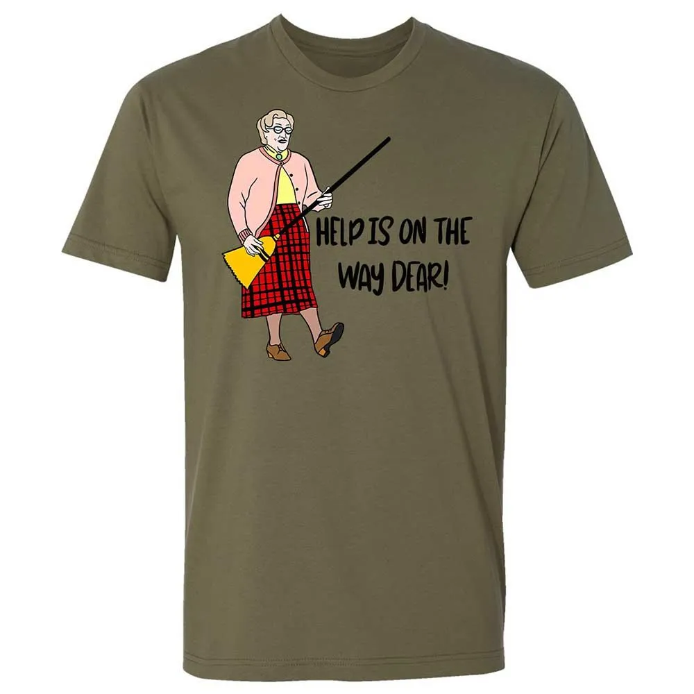 Help is on the way dear - Military Green - 12