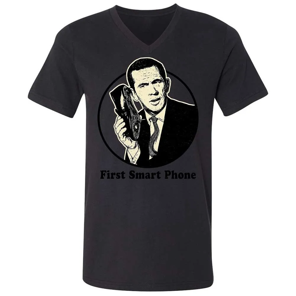 Unisex V-Neck T-Shirt - CG87UUPW - Black - 11
