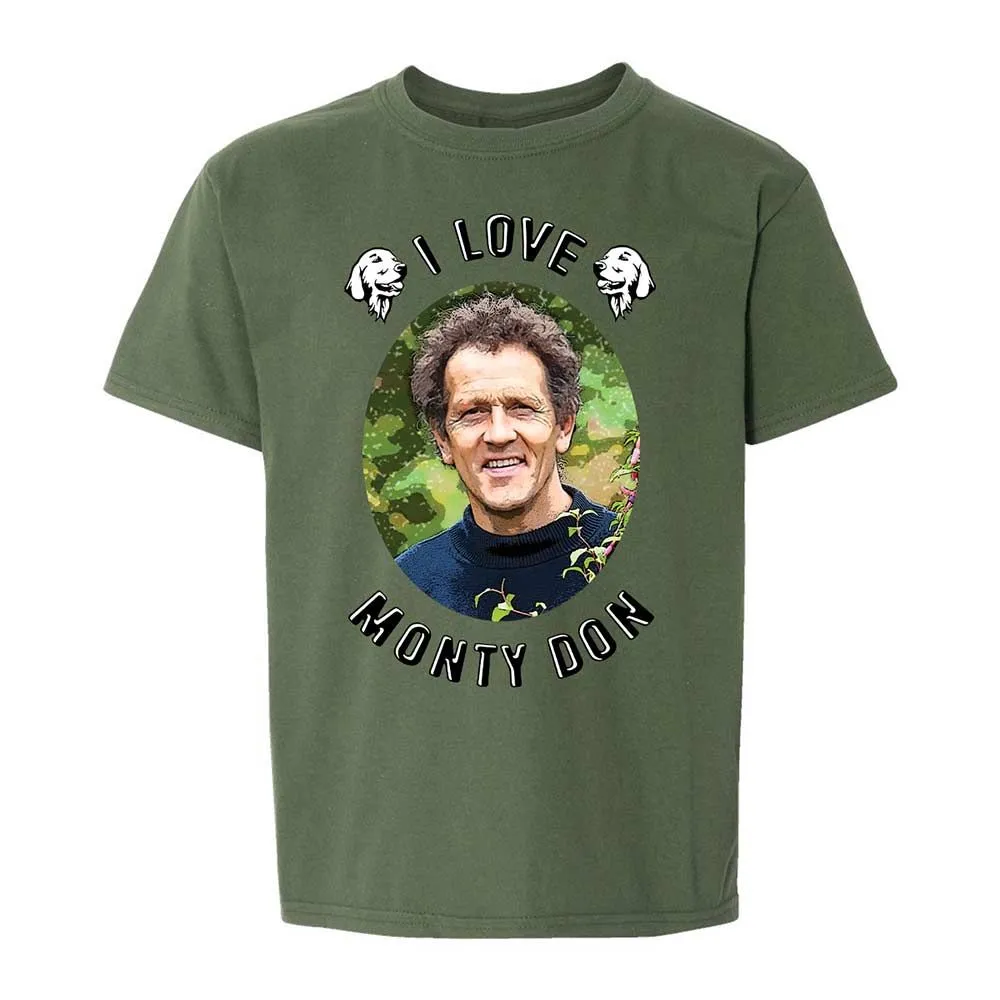 Kids T-Shirt - G7WX5W7V - Military Green - 20
