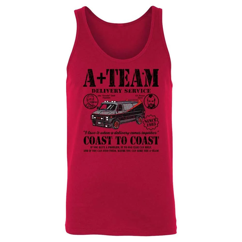 Unisex Jersey Tank - MNV8B9DU - Red - 3