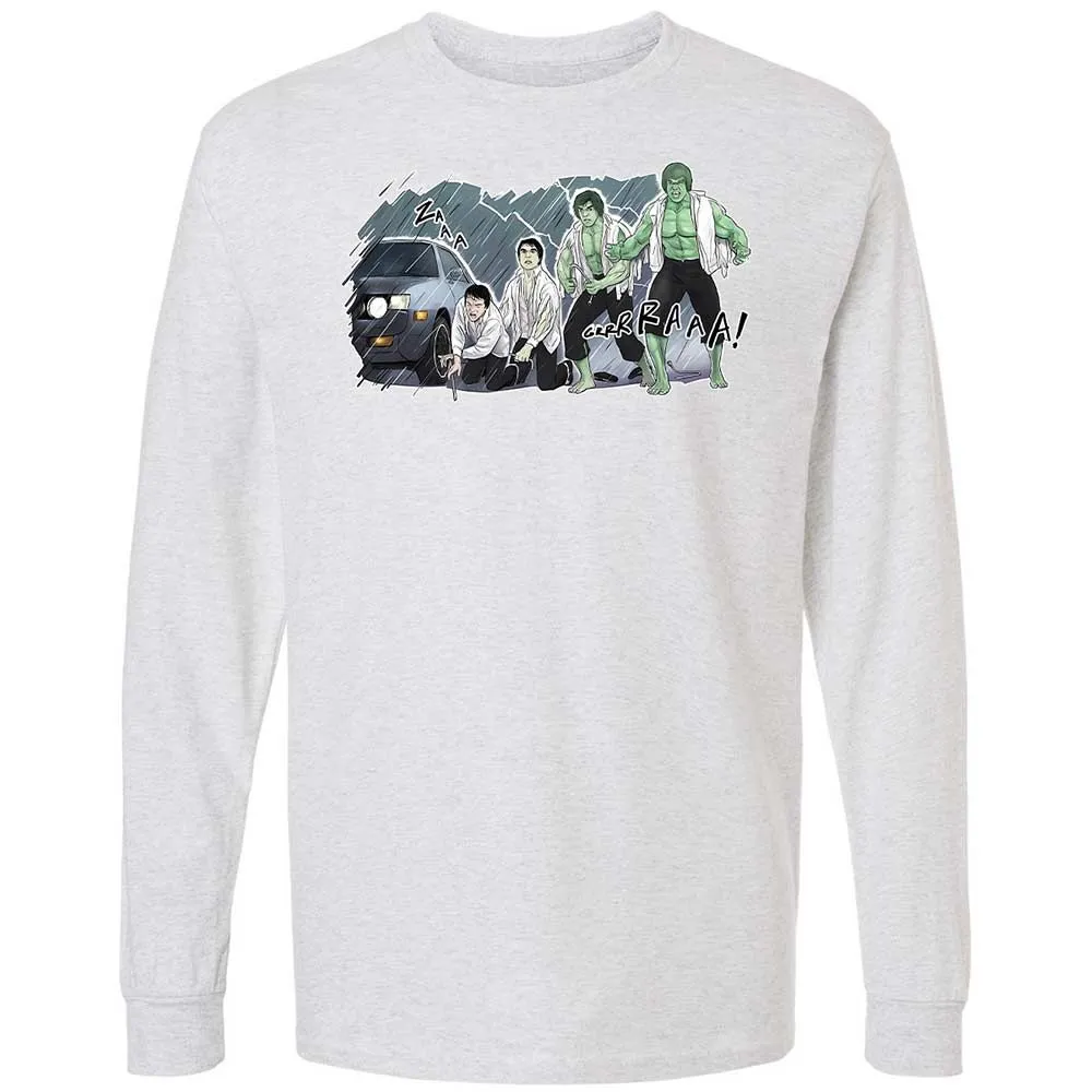 Long Sleeve T-Shirt - ZEGL7C46 - Ash - 2