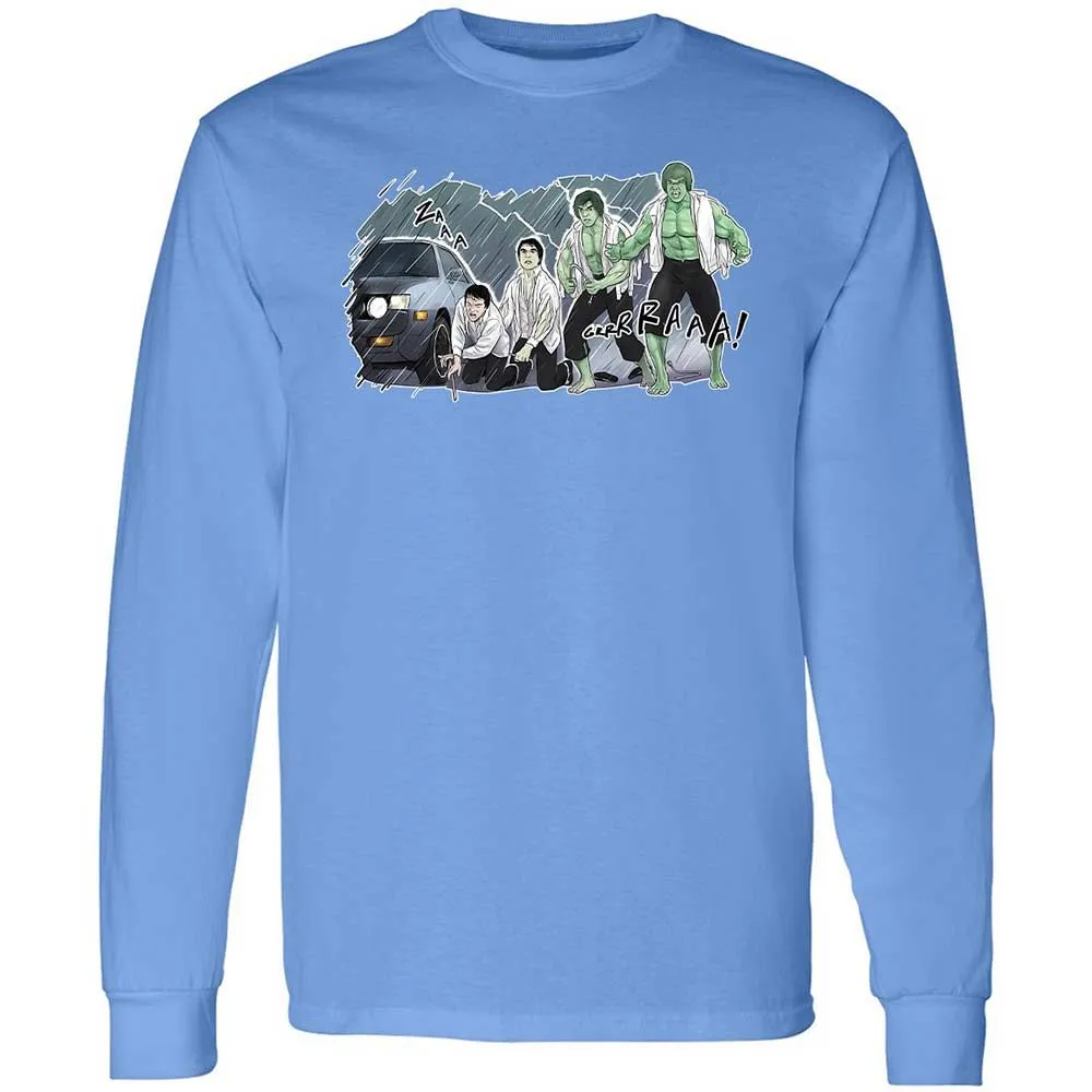 Long Sleeve T-Shirt - ZEGL7C46 - Carolina Blue - 5