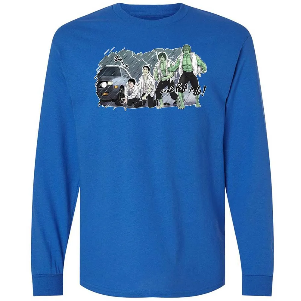 Long Sleeve T-Shirt - ZEGL7C46 - Royal - 7