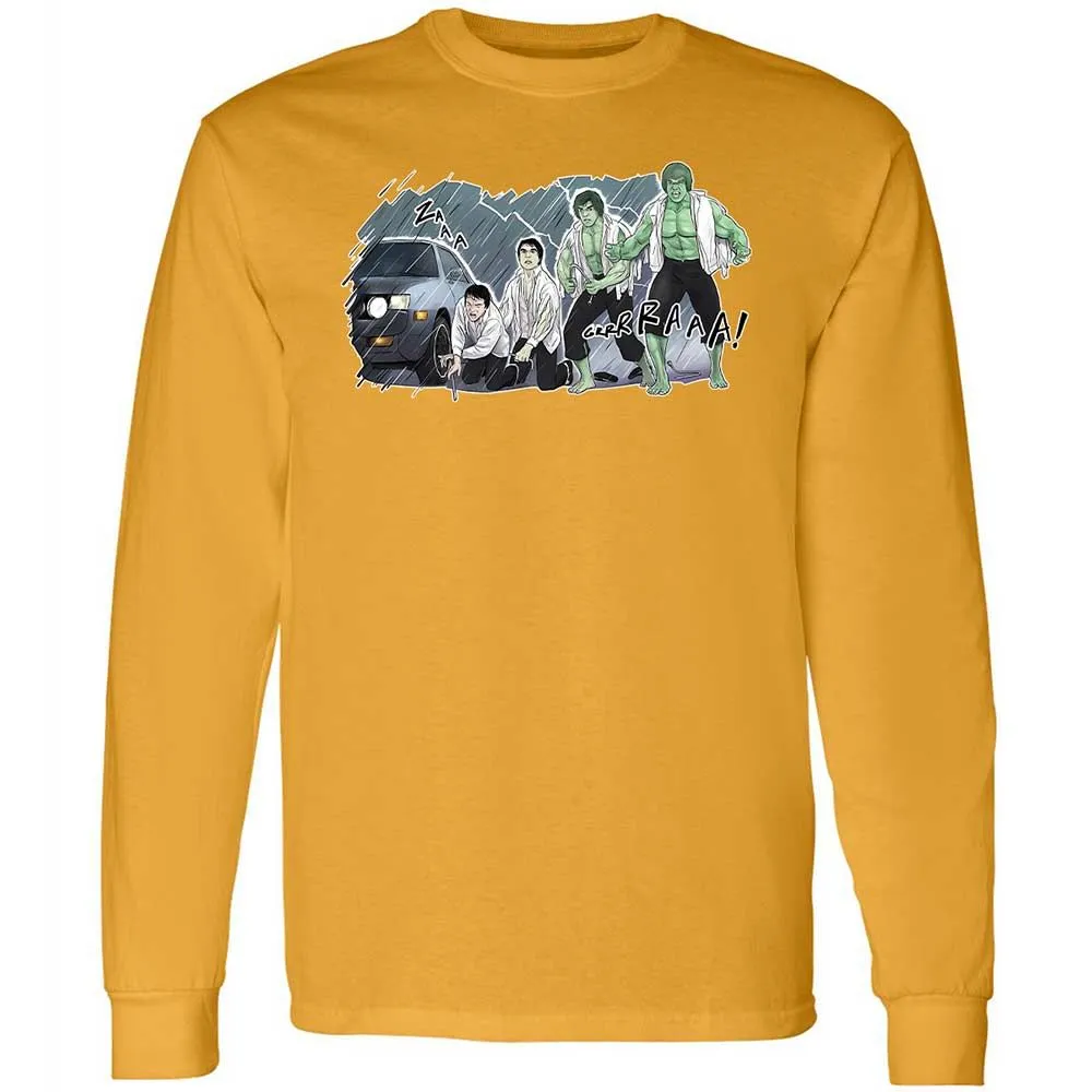 Long Sleeve T-Shirt - ZEGL7C46 - Gold - 10