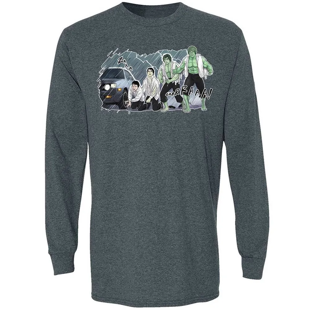 Long Sleeve T-Shirt - ZEGL7C46 - Dark Heather - 15