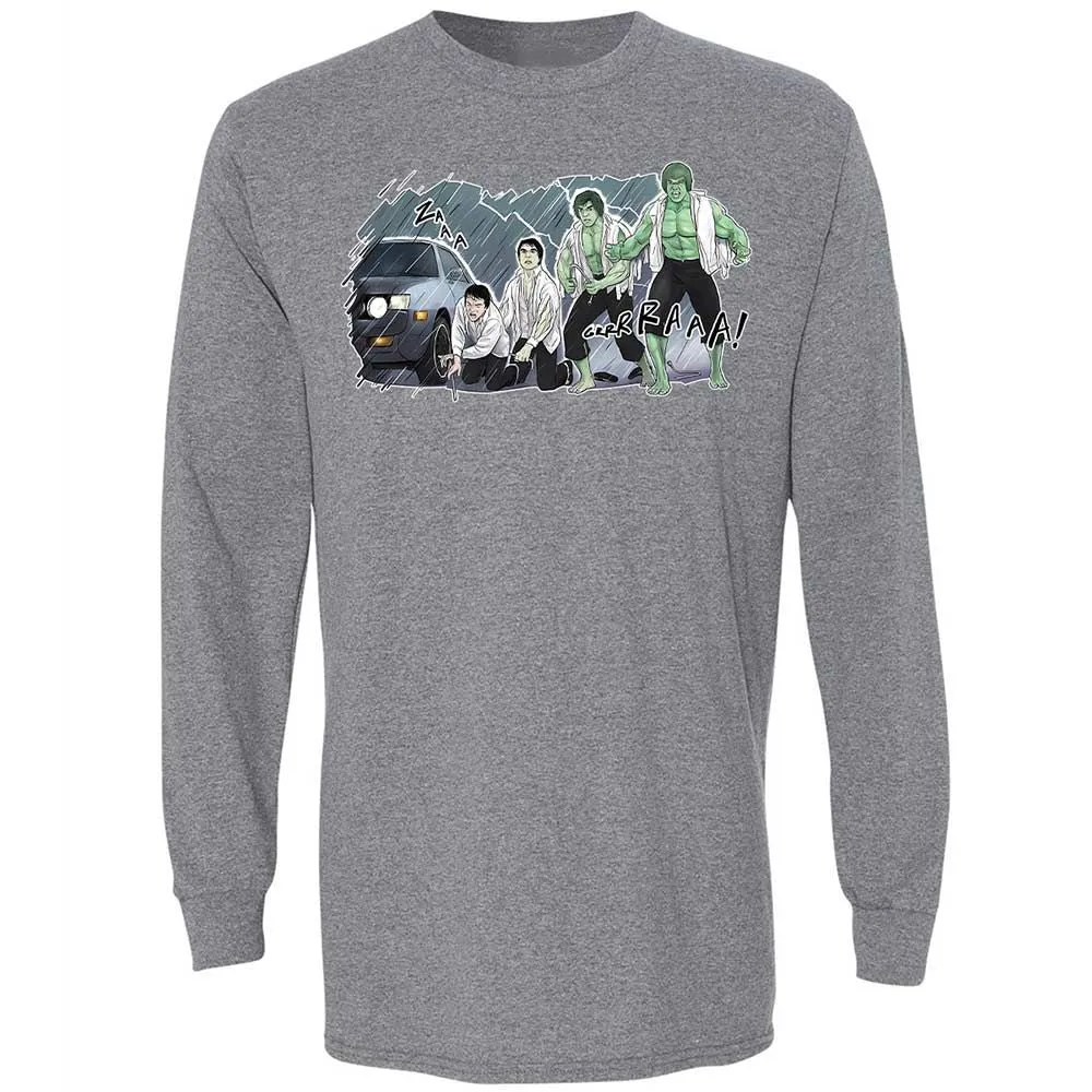 Long Sleeve T-Shirt - ZEGL7C46 - Graphite Heather - 18