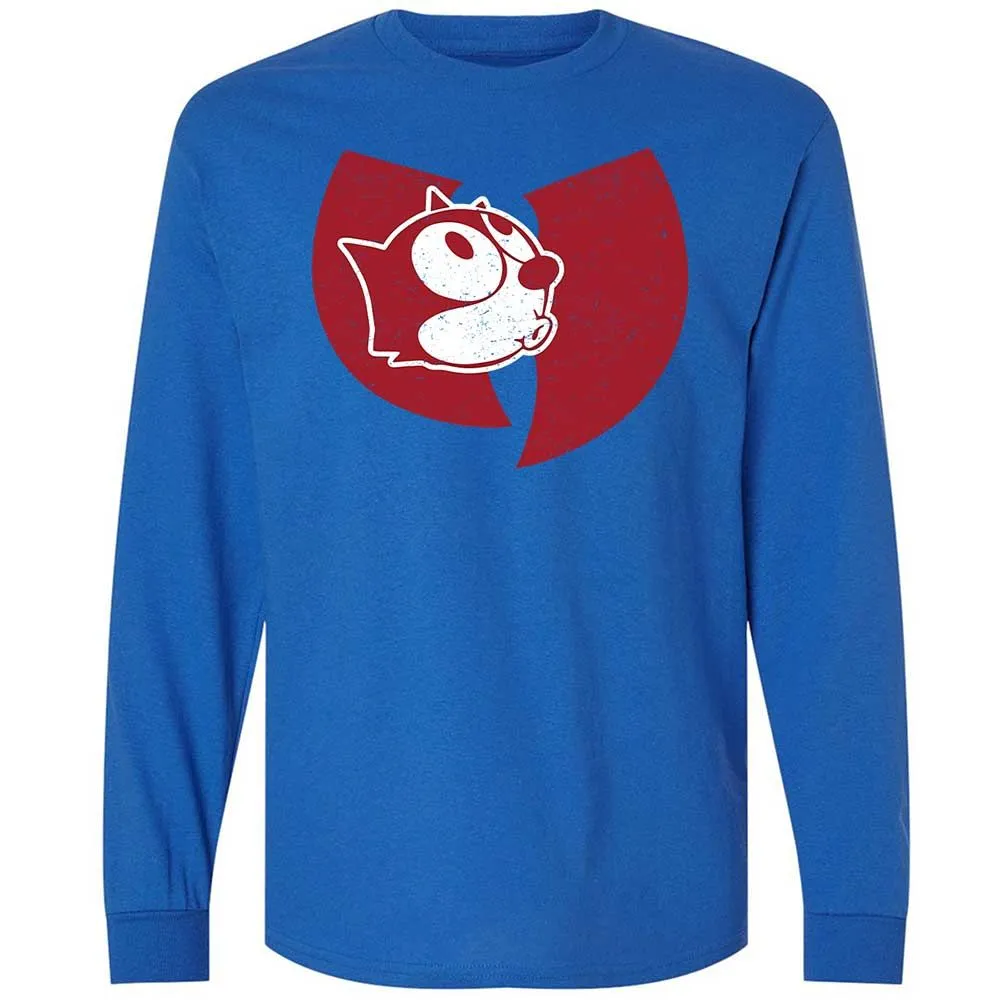 Long Sleeve T-Shirt - YFQ2M85F - Royal - 3