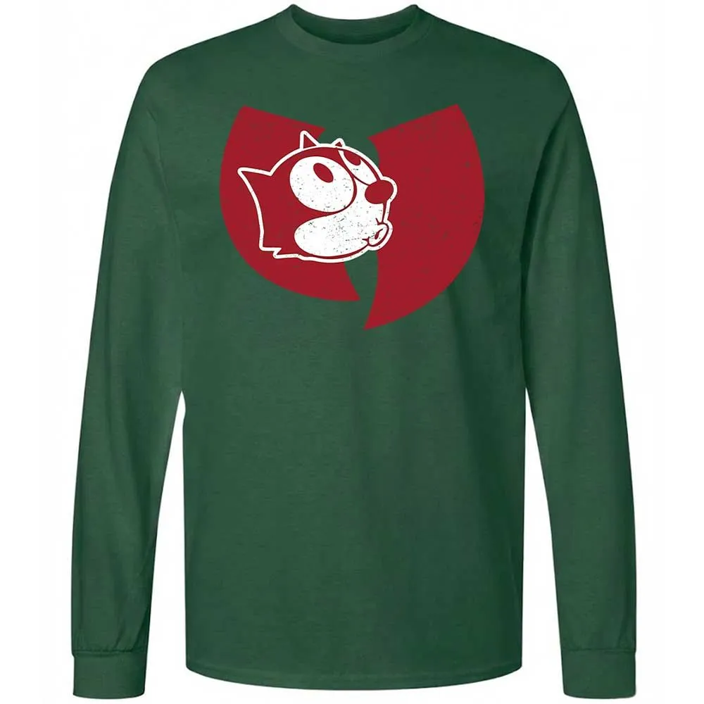 Long Sleeve T-Shirt - YFQ2M85F - Forest Green - 4