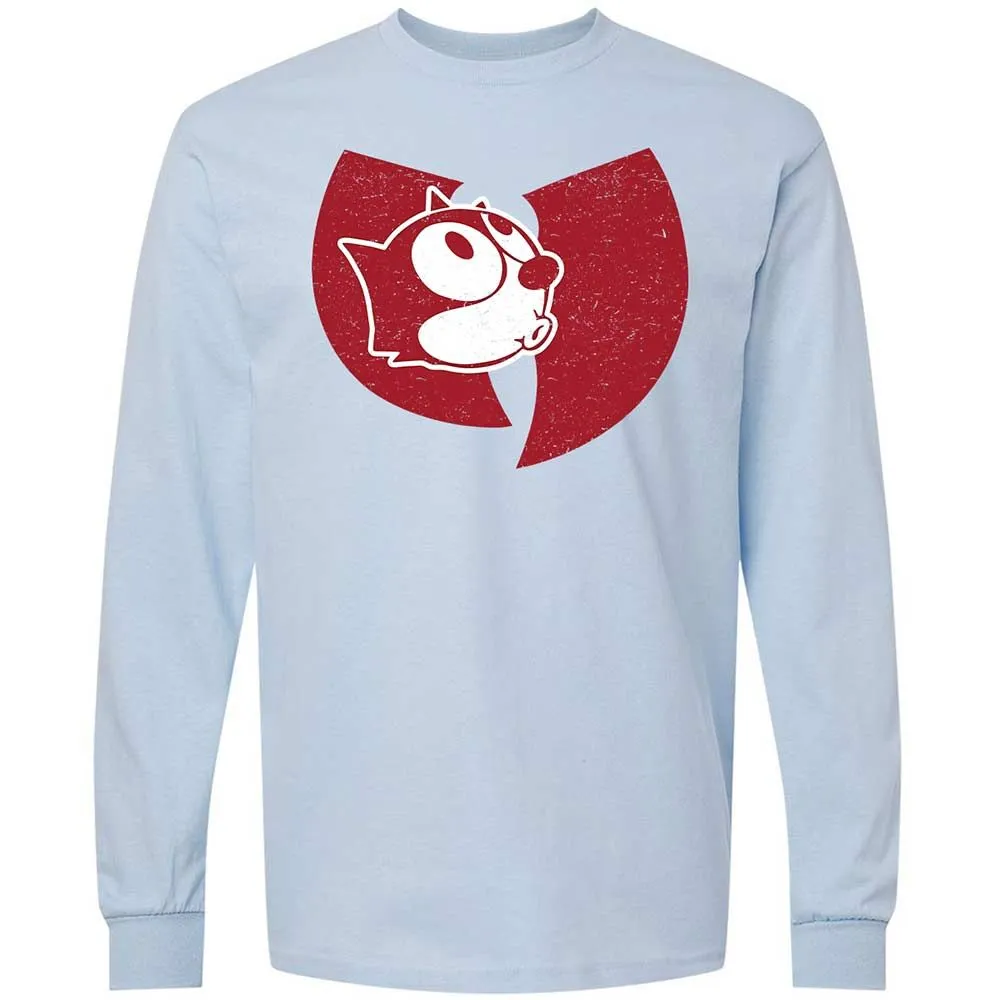 Long Sleeve T-Shirt - YFQ2M85F - Light Blue - 18