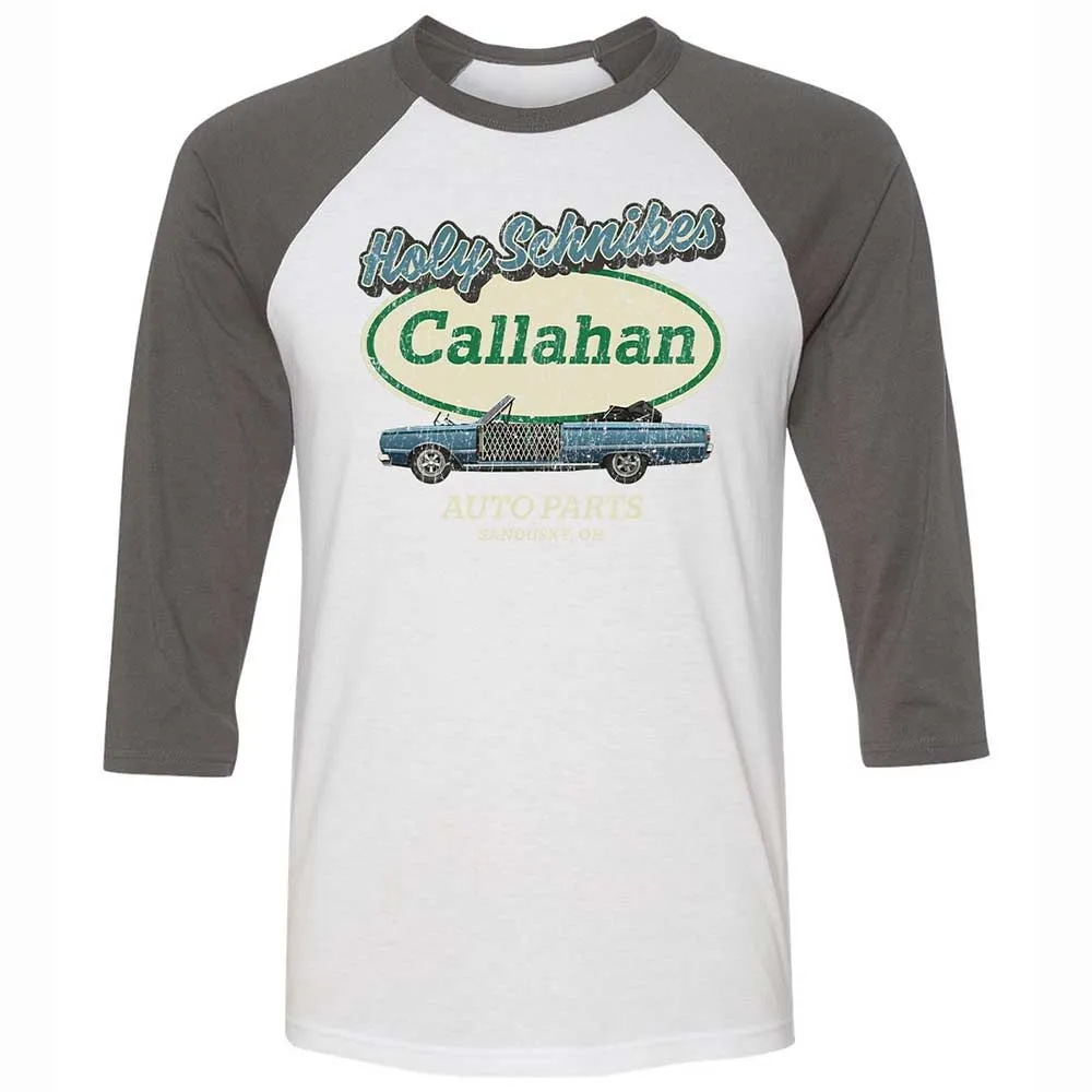 Unisex 3/4 Baseball Tee - BBW8S2XT - White/Asphalt - 2