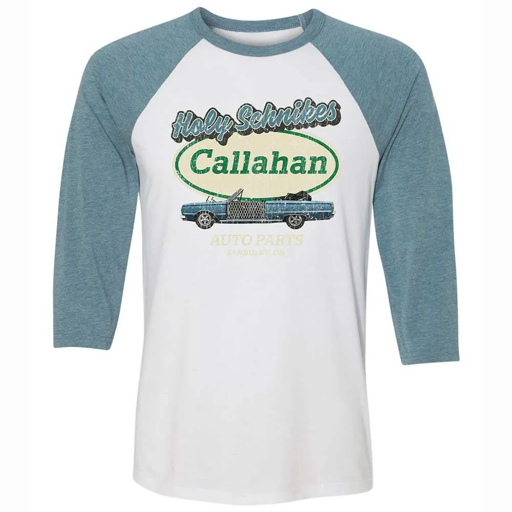 Unisex 3/4 Baseball Tee - BBW8S2XT - White/Denim - 3