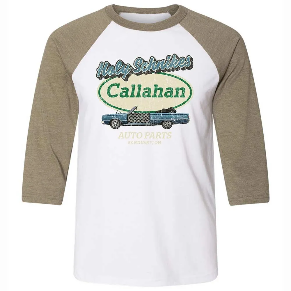 Unisex 3/4 Baseball Tee - BBW8S2XT - White/Heather Olive - 4