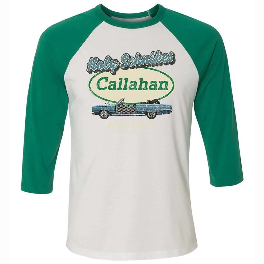 Unisex 3/4 Baseball Tee - BBW8S2XT - White/Kelly - 6