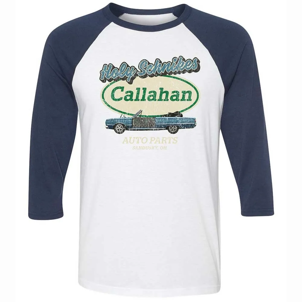 Unisex 3/4 Baseball Tee - BBW8S2XT - White/Navy - 8