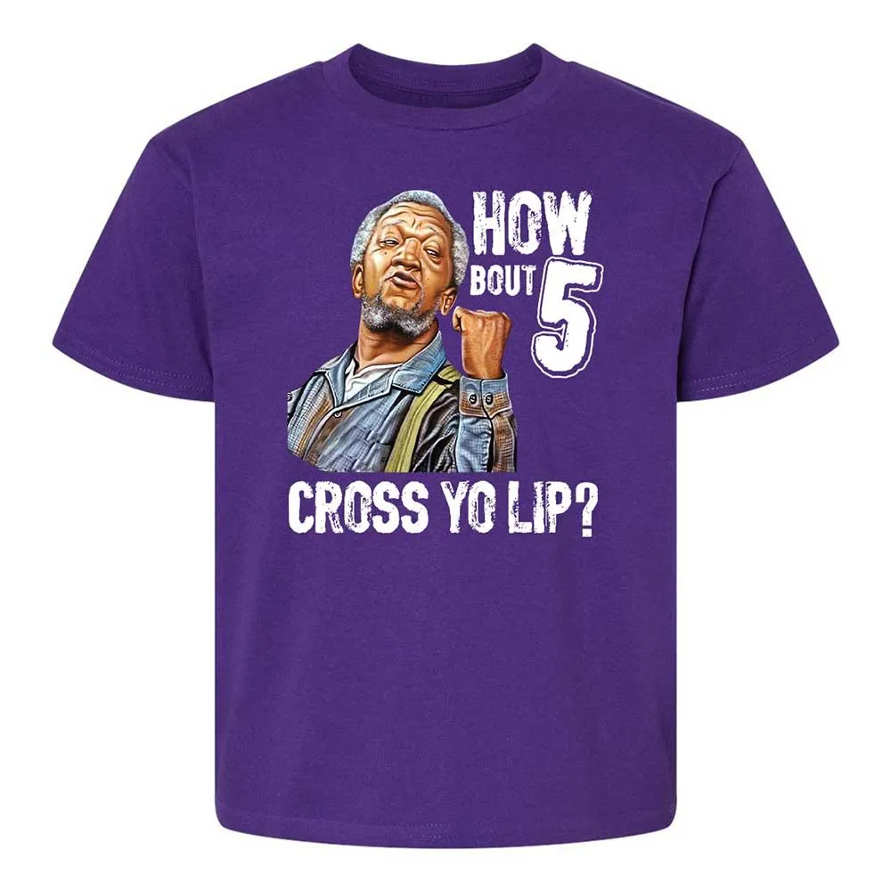 How bout 5 cross yo lip - Purple - 17