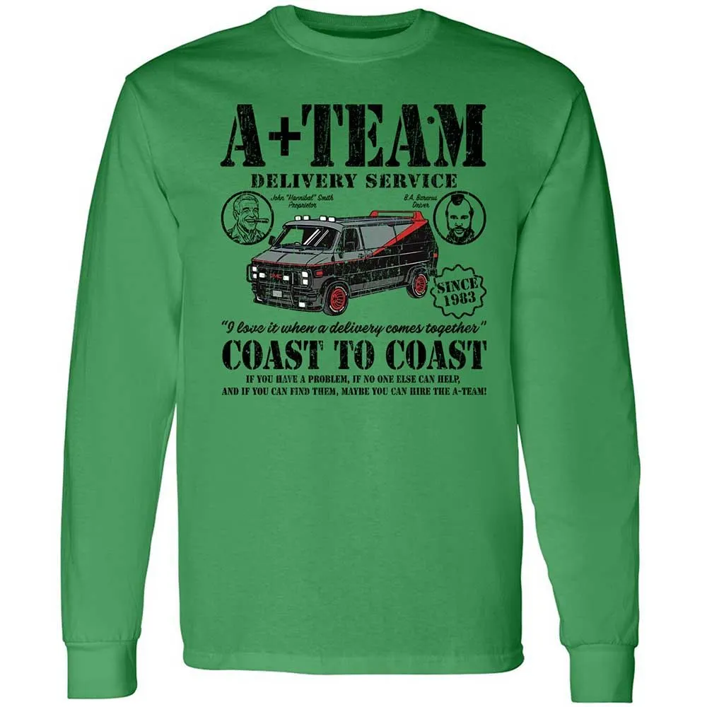 Long Sleeve T-Shirt - X3Z2EW35 - Irish Green - 11