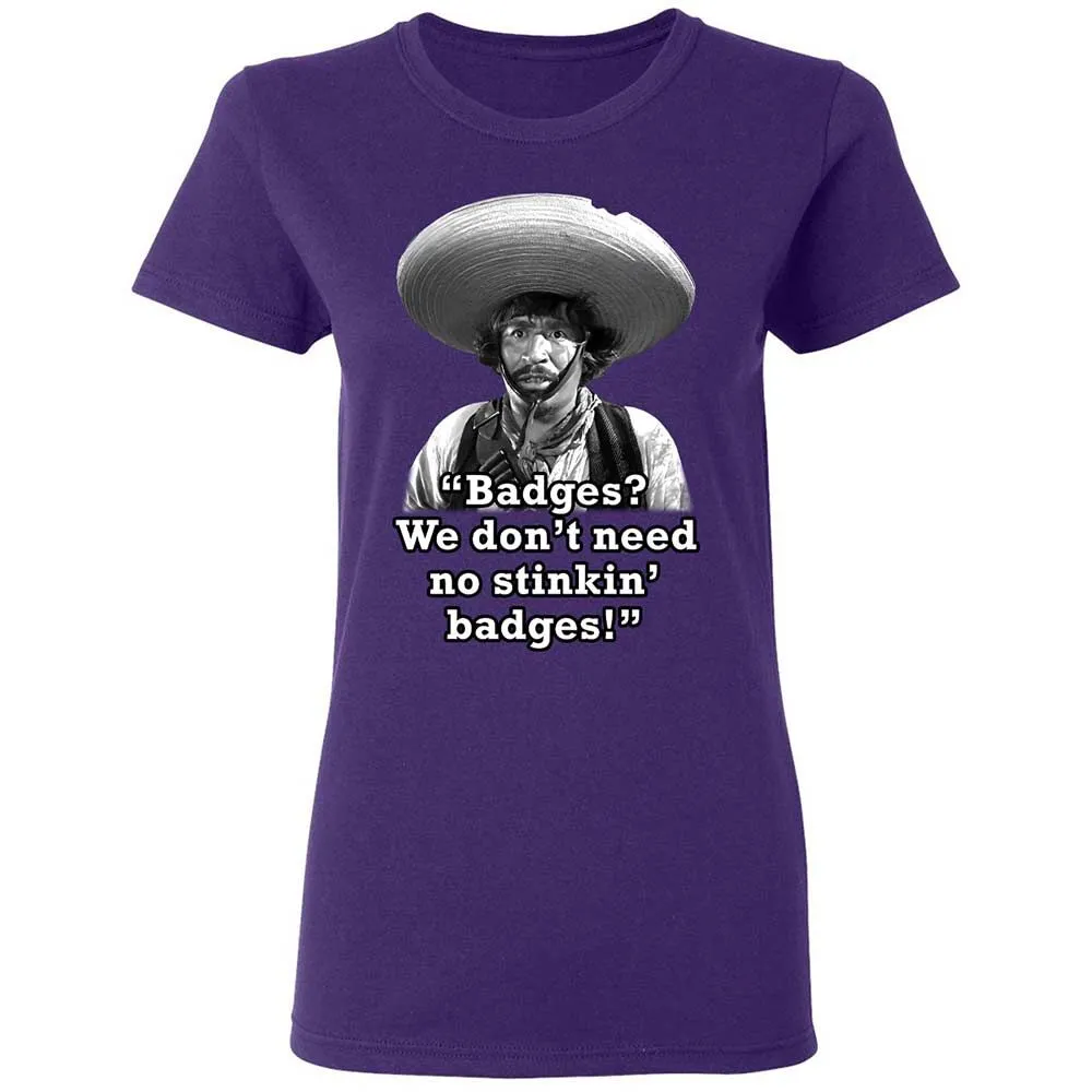 We don't need no stinkin' badges - Purple - 11